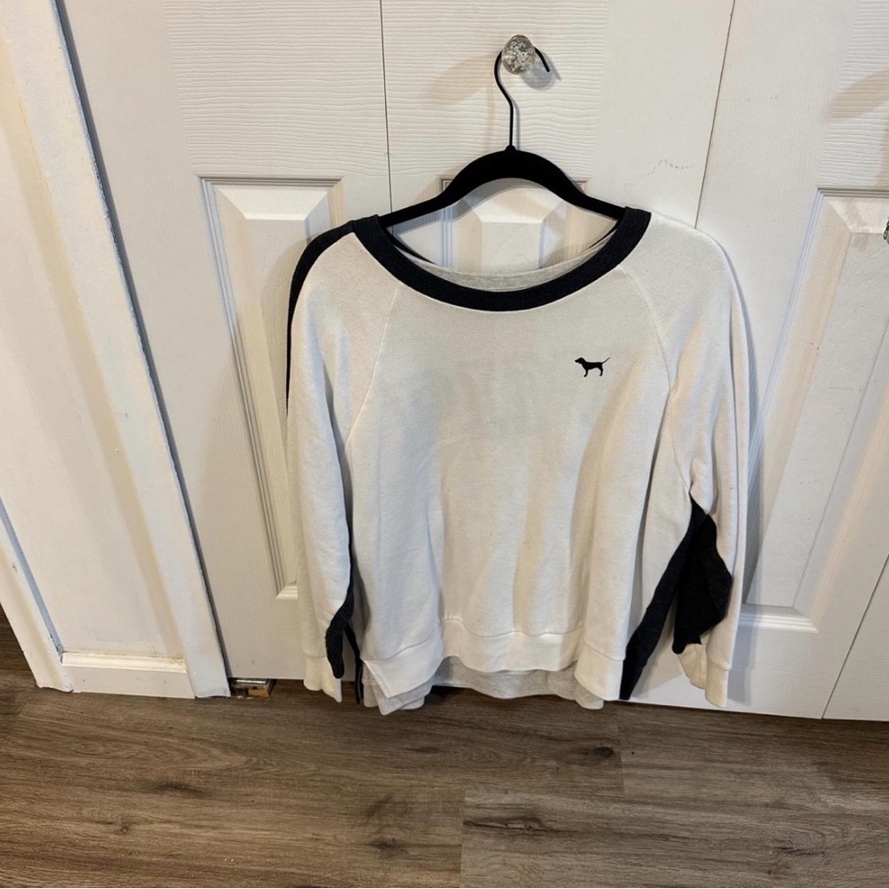 Victoria's Secret Black and White Sweater